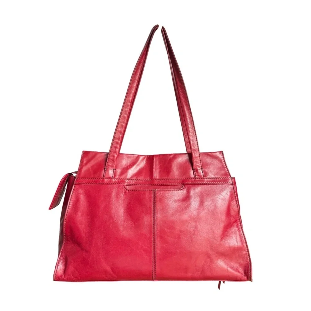 Hobo Broker Tote Cardinal